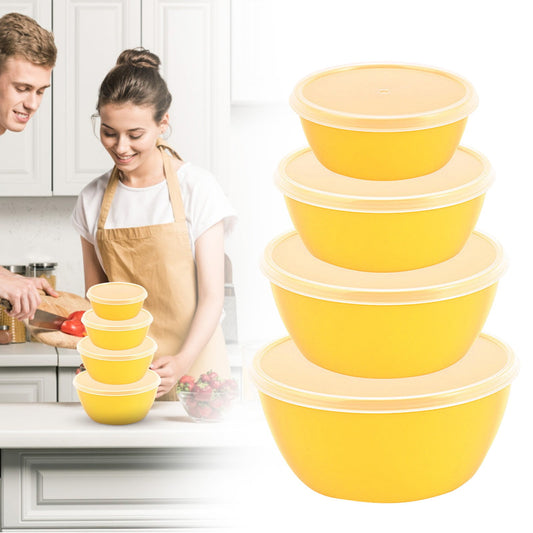 Set of 7 Small Durable 2oz Freezer Containers with Screw Lids - Multicolor, Stackable, Dishwasher Safe V1189-LWWAL-20260401-06282
