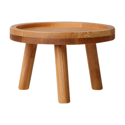 Wood Plant Stands Indoor,Mid-Century Modern Single Plant Stand for 3-12 Inch Pots,Tall Plant Stool for Large V1189-LWWAL-20260401-06286