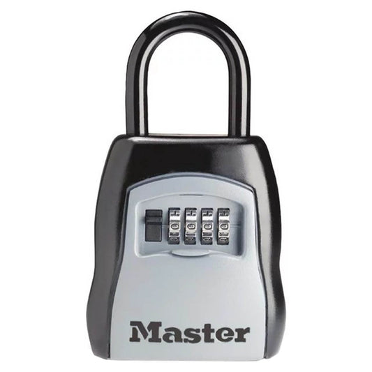 1Pack U-Shackle Waterproof Outdoor 4 Digit Combo,Large Key Lockbox with Hook,Resettable Combination Code Lock V1189-LWWAL-20260401-06287