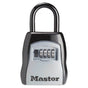 1Pack U-Shackle Waterproof Outdoor 4 Digit Combo,Large Key Lockbox with Hook,Resettable Combination Code Lock V1189-LWWAL-20260401-06287