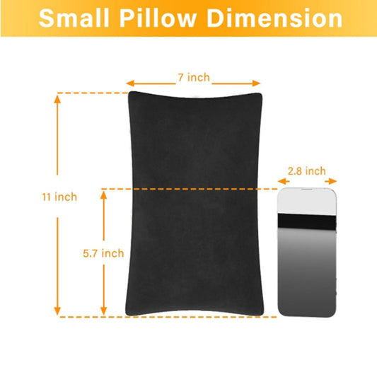 2 Pack Small Pillow, Cooling Memory Foam Mini Pillow 11 X 7 Inches for Sleeping, Travel, Nap and Neck, Knee, V1189-LWWAL-20260401-06295
