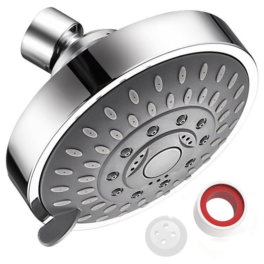 High Pressure Shower Head, Heavy Duty High Flow Pressure Rain, Fixed Showerhead 5-Setting with Bathroom V1189-LWWAL-20260401-06306