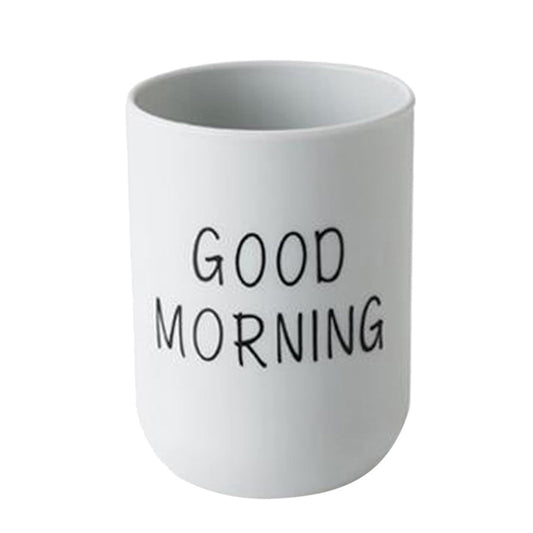 1PC Unbreakable Plastic Bathroom Cup - 12oz Toothbrush Holder & Reusable Tumbler for Drinking & Mouthwash. V1189-LWWAL-20260401-06310