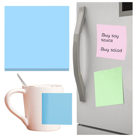 1 Pack Premium Multi-Use Sticky Notes 3x3 in Post Bright Stickies Colorful Super Sticking Power Memo Pads, V1189-LWWAL-20260401-06331