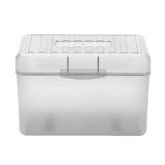 1Pc Index Card Holder,Index Card File with Flip Top,Plastic Card Holders,Note Flash Card Organizer Case,Index V1189-LWWAL-20260401-06336
