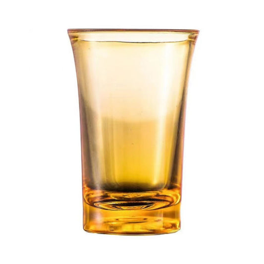 1 Pack Heavy Base Multicolor Shot Glasses Set, 1.2 oz Colorful Shot Bulk, Clear Shot Glass, Tequila Cups V1189-LWWAL-20260401-06343