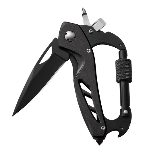 Portable 2-in-1 Multifunctional Folding Pocket Knife,All-in-One Outdoor Portable Multifunctional Red Folding V1189-LWWAL-20260401-06346