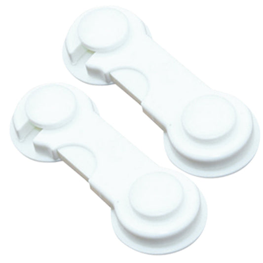 Cabinet Locks for Pet Safety, Plastic Latches with Adhesive for Drawer Cupboards Closet and Pantry Door, V1189-LWWAL-20260401-06355