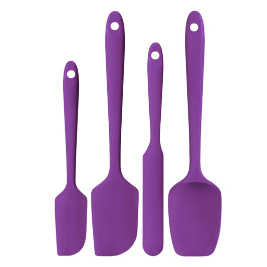 Silicone Spatula Set of 4,Heat-Resistant Up to 450 degrees F for Baking and Cooking,Food-Grade Flexible V1189-LWWAL-20260401-06377