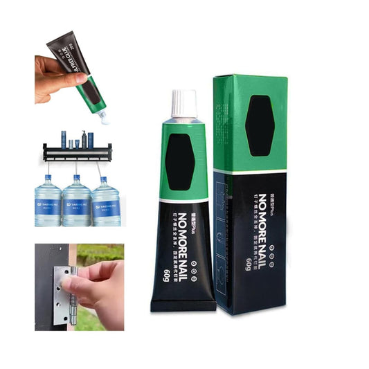 Super Glue for Metal and Stainless Steel 60g - All Purpose Glue, Heavy Duty Waterproof, Heat Resistant, V1189-LWWAL-20260401-06378