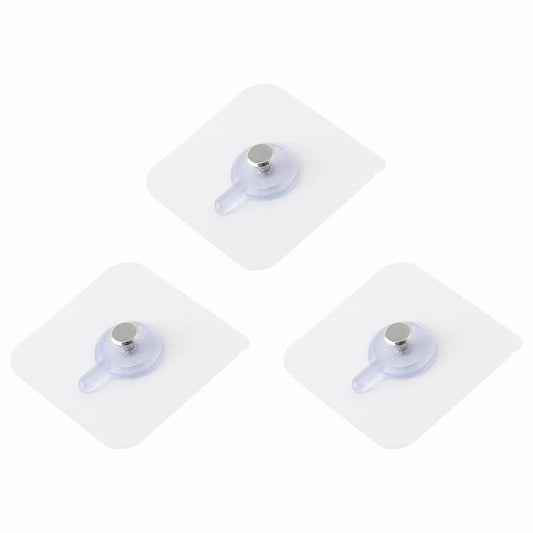 Self Adhesive Picture Hooks, Heavy Duty Picture Hangers Without Nails, Wall Hooks for Hanging, Transparent V1189-LWWAL-20260401-06416