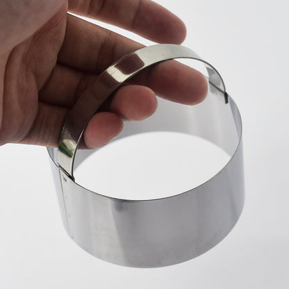 Round Biscuit Cutter with Handle, Stainless Steel Round Circle Doughnut Cutter, Heavy Duty Cookie Cutters, V1189-LWWAL-20260401-06433