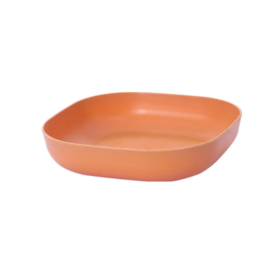 1Pc Square Cereal Bowls,Plastic Small Bowls For Kitchen,Reusable Lightweight Dinner Plate,Plastic Square V1189-LWWAL-20260401-06436