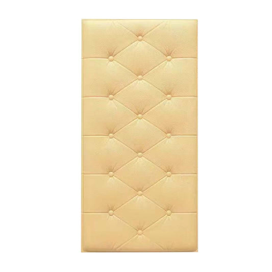 1Pcs 3D Anti Collision Wall Padding For Bedroom,Self Adhesive Peel And Stick Headboard Padded Wall Cushion V1189-LWWAL-20260401-06459