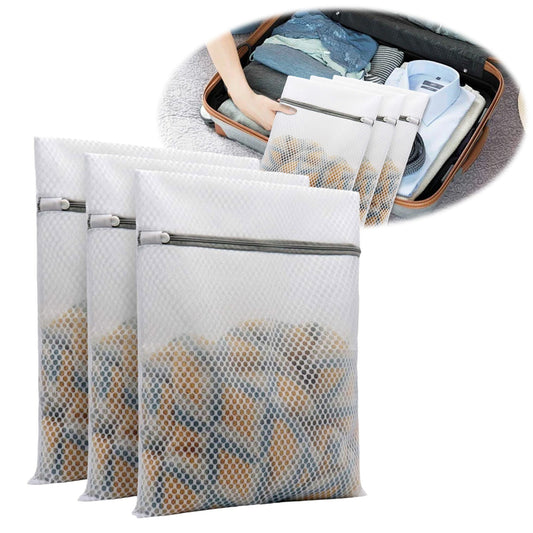 Honeycomb Delicates Bags for Washing Machine, Heavy Duty lingerie bags for Laundry, Travel Storage Organize V1189-LWWAL-20260401-06501