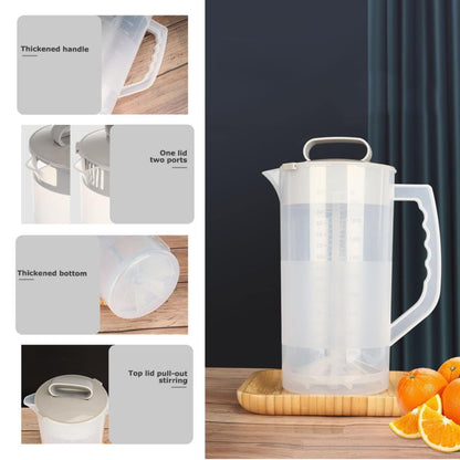 Mixing Pitcher For Drinks, 68 Oz Plastic Water Pitcher With Lid,Mixing Pitcher With Lid Drink V1189-LWWAL-20260401-06503