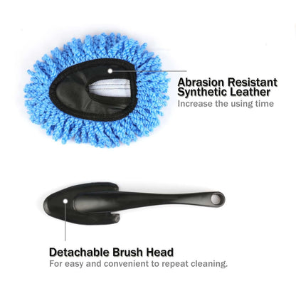 Car Dash Duster Brush, Super Soft Microfiber Multi-Functional Car Cleaning Brush, Scratch Free Dash Dusting V1189-LWWAL-20260401-06522