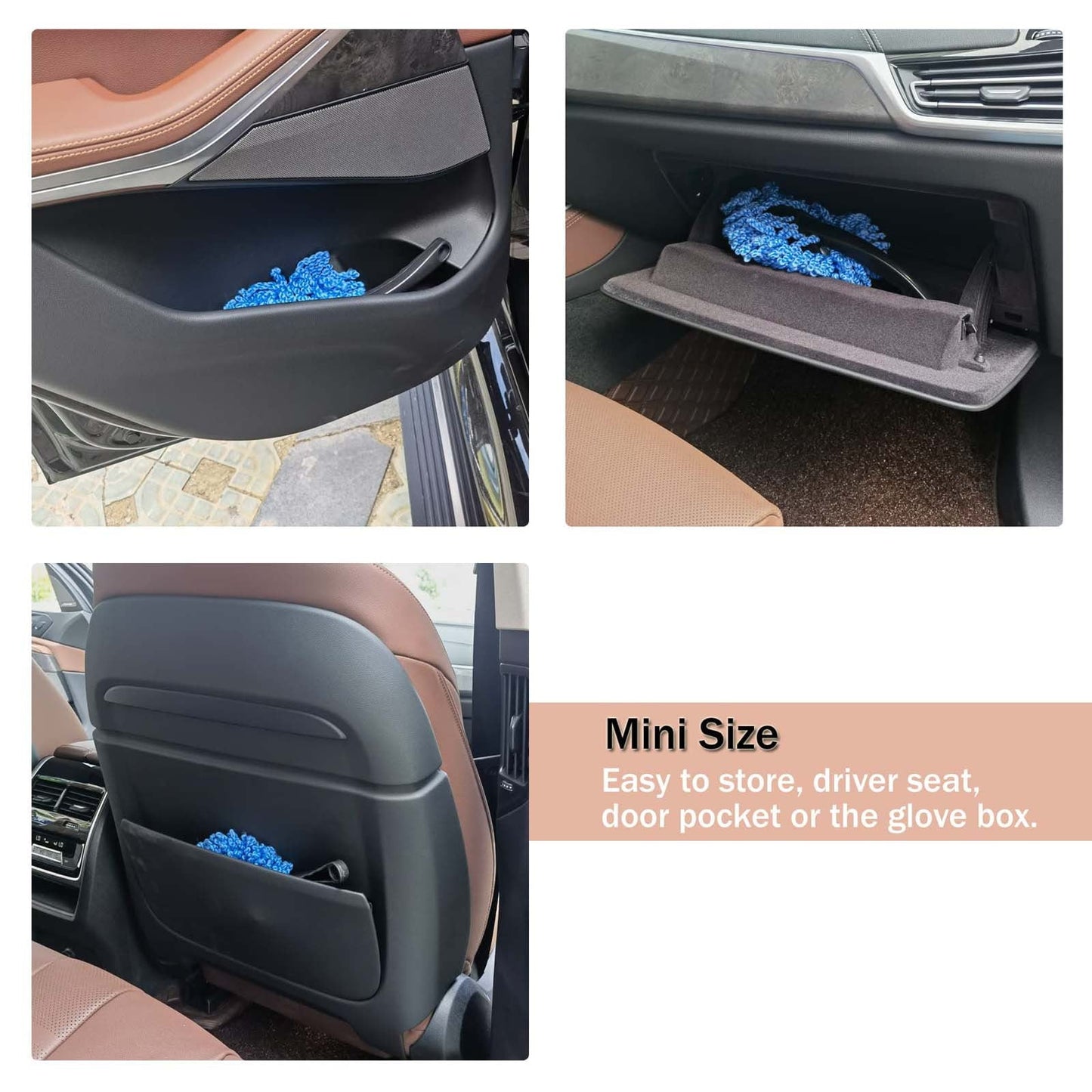 Car Dash Duster Brush, Super Soft Microfiber Multi-Functional Car Cleaning Brush, Scratch Free Dash Dusting V1189-LWWAL-20260401-06522