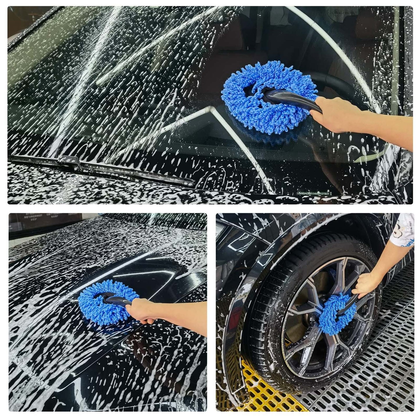Car Dash Duster Brush, Super Soft Microfiber Multi-Functional Car Cleaning Brush, Scratch Free Dash Dusting V1189-LWWAL-20260401-06522