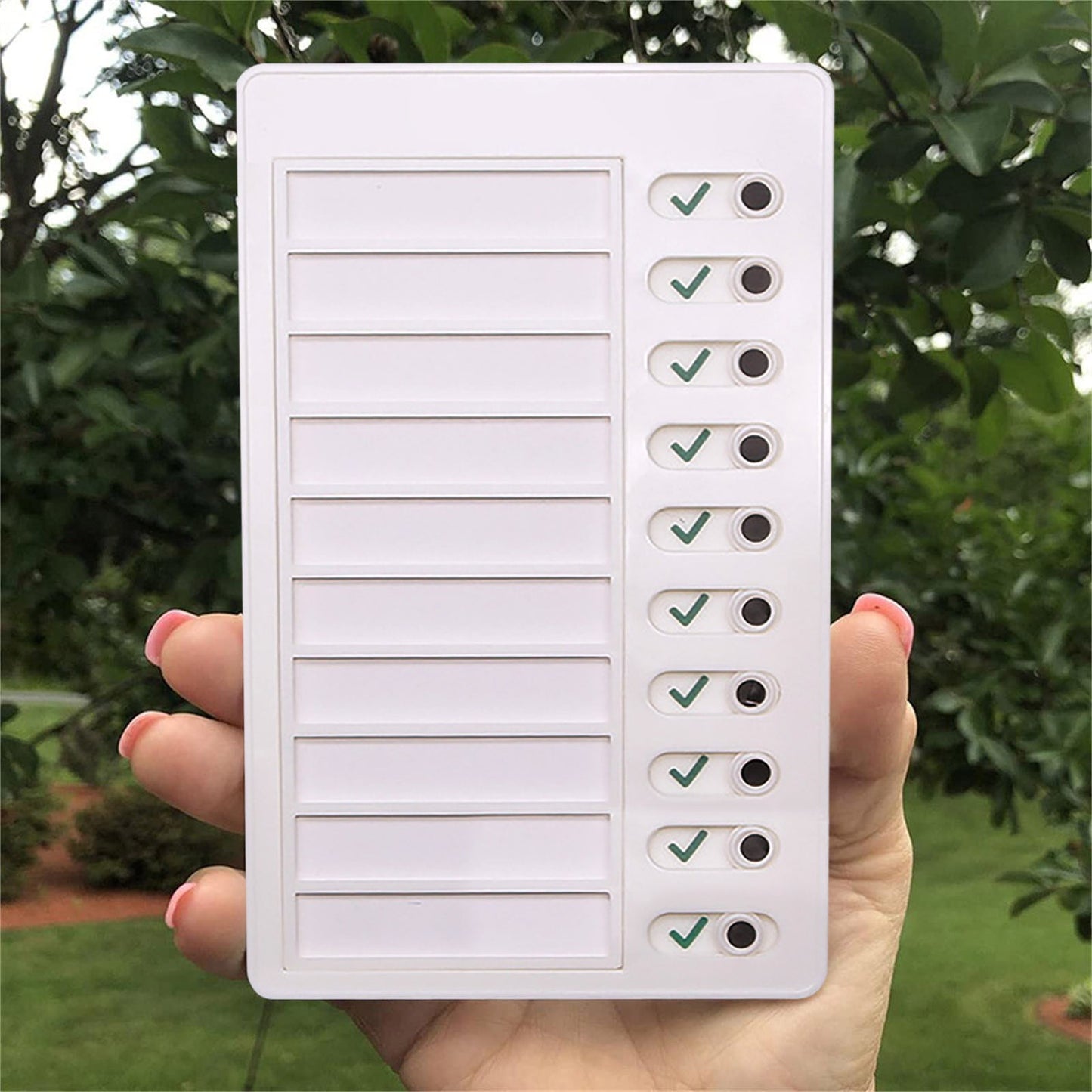 1Pc To Do List Checklist,Chores Chart for Man and Woman Chore Chart, Sliding Routine Chart to Do List, RV V1189-LWWAL-20260401-06649