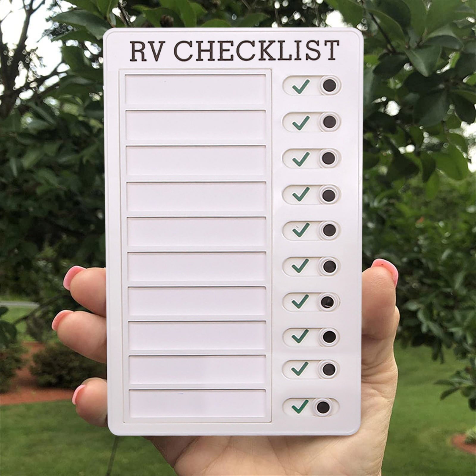 1Pc To Do List Checklist,Chores Chart for Man and Woman Chore Chart, Sliding Routine Chart to Do List, RV V1189-LWWAL-20260401-06652