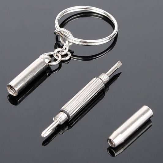 3 In 1 Eyeglass Sunglass Tightener Tool Set With Keychain,Mini Screwdrivers Set For Eyeglasses,Screwdriver V1189-LWWAL-20260401-06674