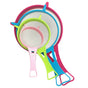 4 Pcs Plastic Mesh Strainer Colander Set,Nylon Mesh Strainer Food Yogurt Mesh Sieve,Plastic Mesh V1189-LWWAL-20260401-06688
