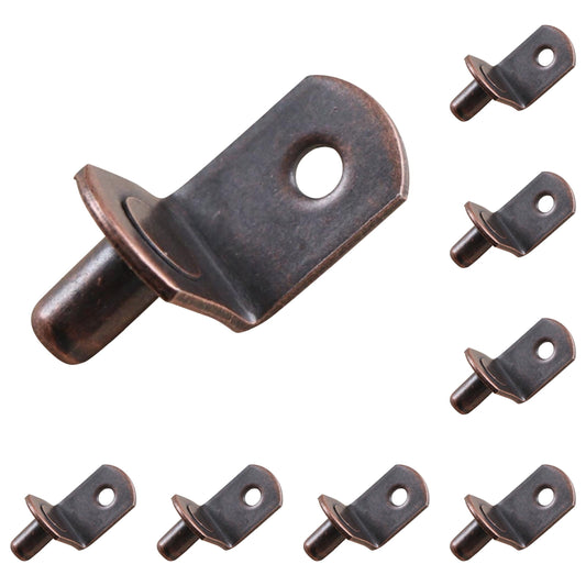 20 Pcs Shelf Support Peg,L Shaped Metal Shelf Peg With Hole,6 Mm Cabinet Shelf Bracket Peg,L-Shaped Plated V1189-LWWAL-20260401-06700
