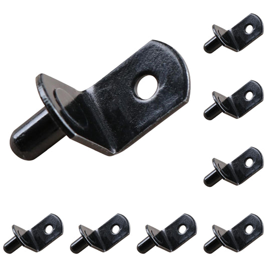 20 Pcs Shelf Support Peg,L Shaped Metal Shelf Peg With Hole,6 Mm Cabinet Shelf Bracket Peg,L-Shaped Plated V1189-LWWAL-20260401-06701