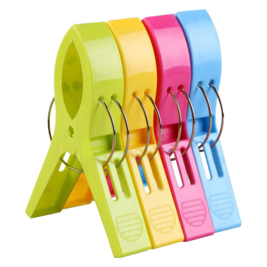 Towel Pegs,Beach Towel Clips for Chairs Cruise Plastic Clothes Pins Beach Chair Towel Clips,Towel Holder V1189-LWWAL-20260401-06728