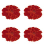 4 Pcs Flower Placemat,3D Flower Placemats,Flower Shape Placemat,Heat-Resistant And Washable Placemat for V1189-LWWAL-20260401-06732