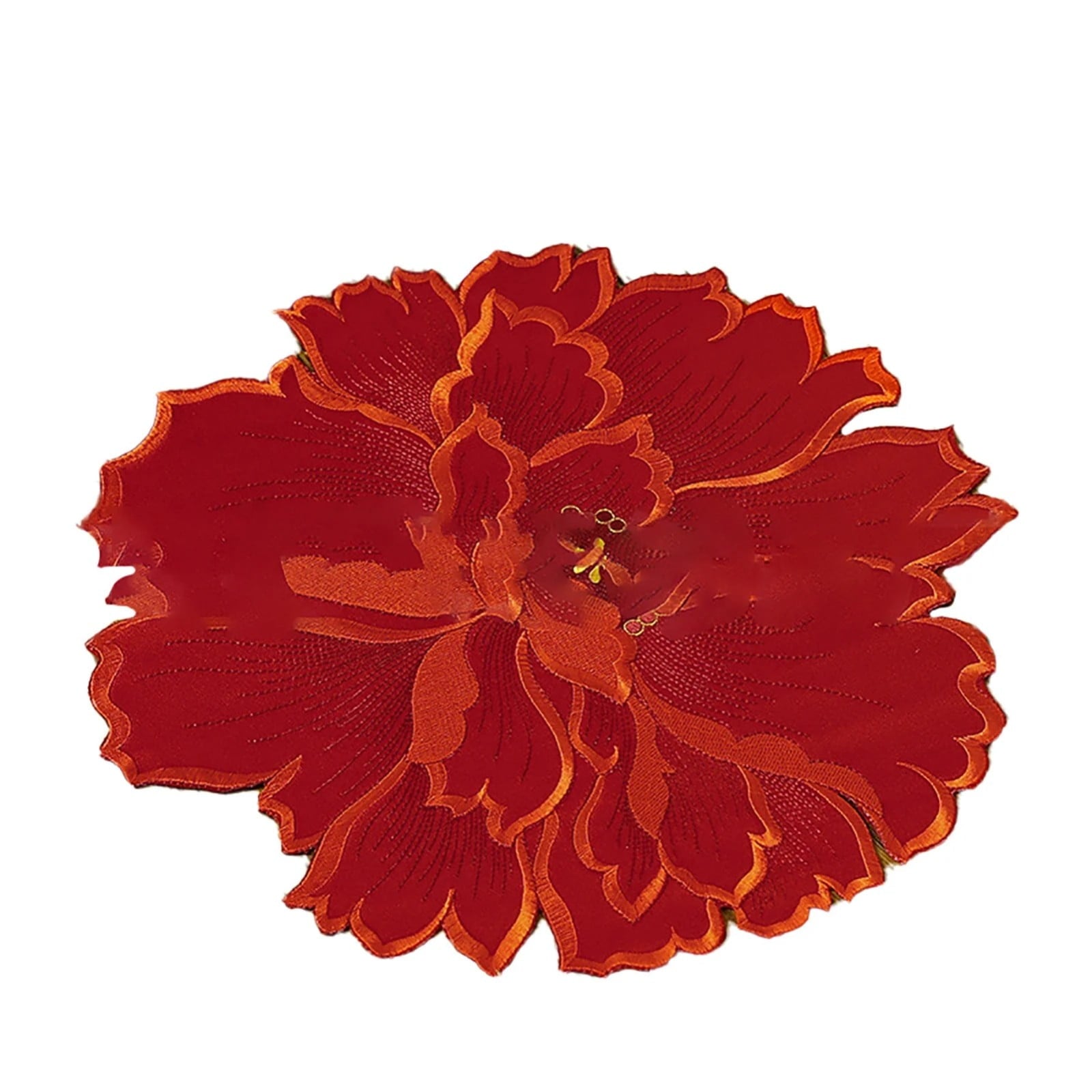 4 Pcs Flower Placemat,3D Flower Placemats,Flower Shape Placemat,Heat-Resistant And Washable Placemat for V1189-LWWAL-20260401-06732