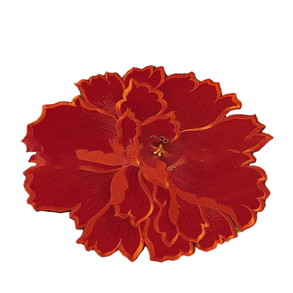 4 Pcs Flower Placemat,3D Flower Placemats,Flower Shape Placemat,Heat-Resistant And Washable Placemat for V1189-LWWAL-20260401-06732