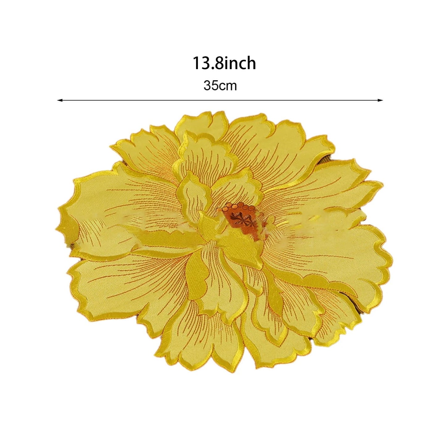 4 Pcs Flower Placemat,3D Flower Placemats,Flower Shape Placemat,Heat-Resistant And Washable Placemat for V1189-LWWAL-20260401-06732
