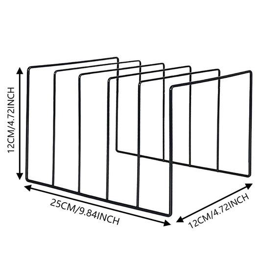 Vinyl Record Storage Holder Stand, Premium Metal Wire Magazine Rack and Book Holder, Functional and V1189-LWWAL-20260401-06742