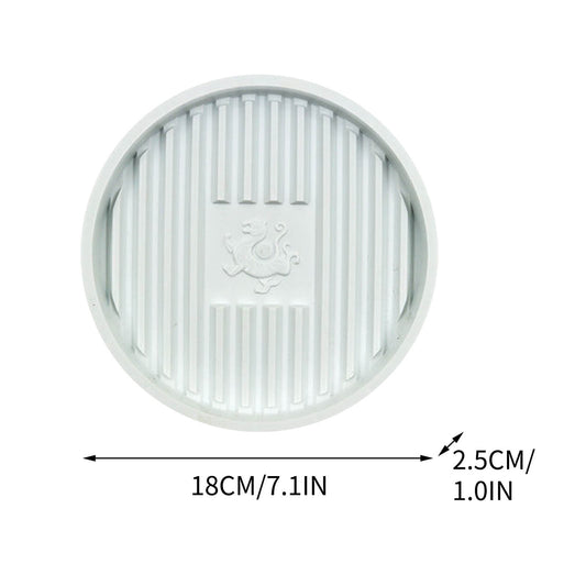 Universal Plunger Tray and Mat,Toilet Plunger Holder with Drip Tray,Quick Air Drying for Bathroom and V1189-LWWAL-20260401-06770