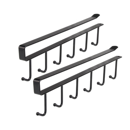 Under Cabinet Storage Mug Hooks, Under Cabinet Utensil Holder Hanger Hook, Double Sided Utensil Racks Coffee V1189-LWWAL-20260401-06776