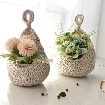 Woven Breads Baskets, Oval Small Fruit Baskets, Stackable Plastic Wicker Baskets for Serving Vegetables, V1189-LWWAL-20260401-06784
