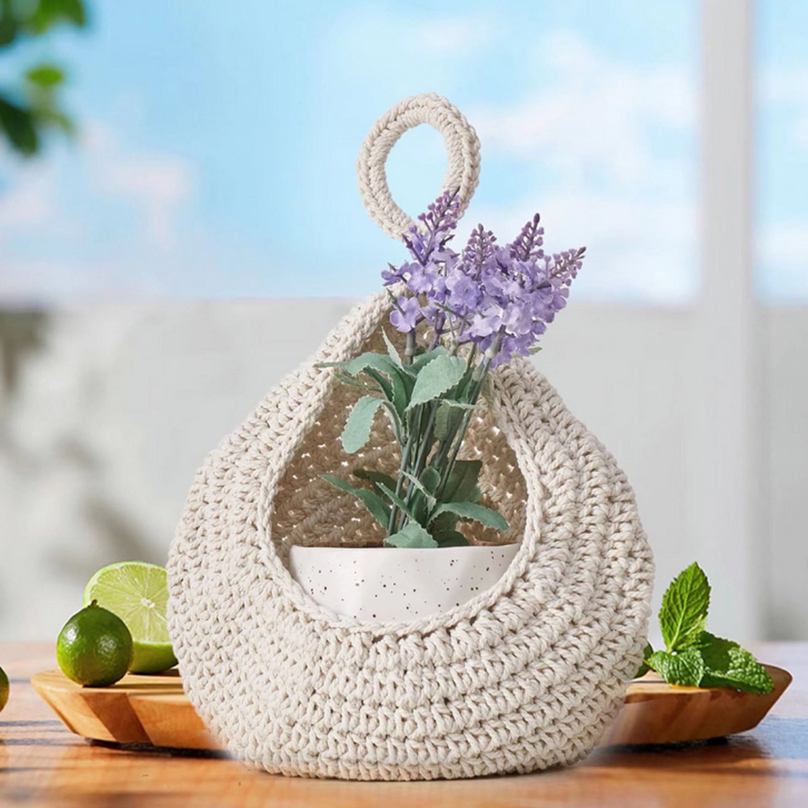 Woven Breads Baskets, Oval Small Fruit Baskets, Stackable Plastic Wicker Baskets for Serving Vegetables, V1189-LWWAL-20260401-06785