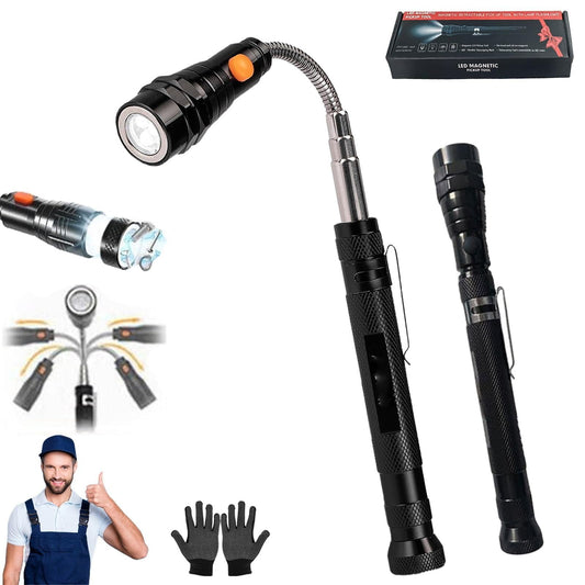 Magnetic Pickup Tool, Gifts for Men, Telescoping Magnet Flashlight, Gifts Idea & Stocking Stuffers for Men, V1189-LWWAL-20260401-06810