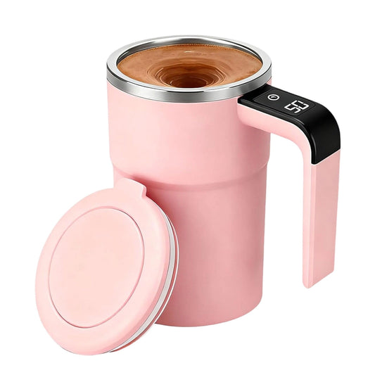 Self-Stirring Magnetic Coffee Mug with Temperature Display,Automatic Mixing for Coffee Tea and Shakes,Food V1189-LWWAL-20260401-06817