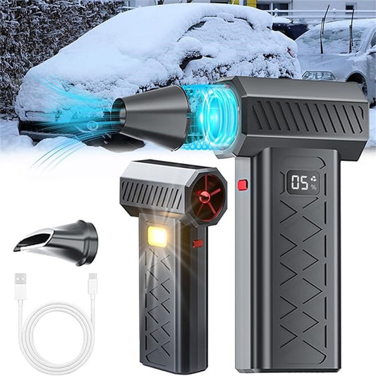 Mini Turbo Snow Blower,Turbo Blower for Car with Magnetic Nozzle,Portable Snow Turbo Blower,Ideal for Vehicle V1189-LWWAL-20260401-06841