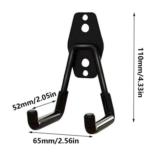 Garage Storage Utility Hooks, Heavy Duty Garage Hooks, Garage Garden Tool Organizer, Steel Wall Mount Hooks, V1189-LWWAL-20260401-06845
