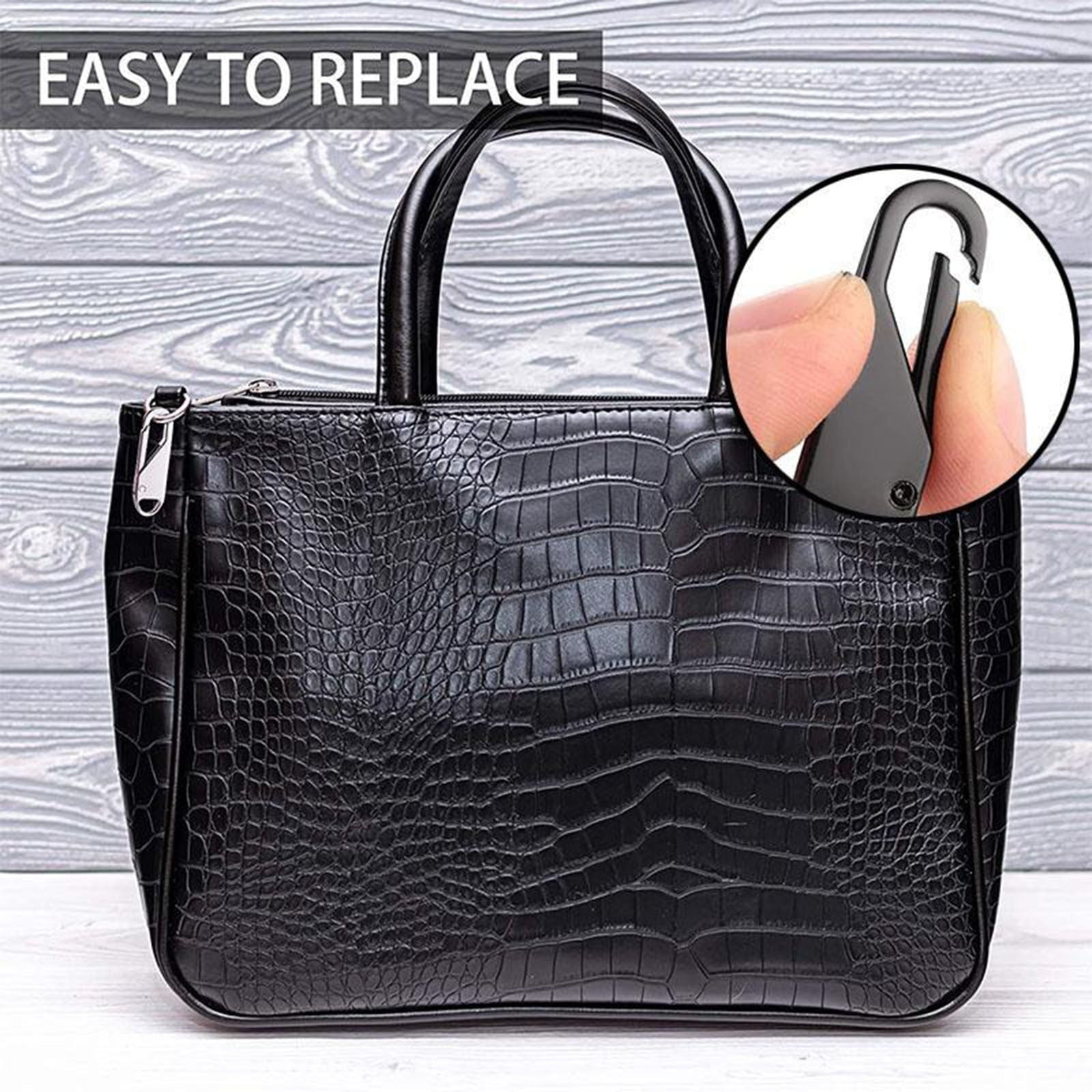 Zipper Pull Replacement, Heavy Duty Universal Zipper Puller, Detachable Zipper Pull Oval Tabs for Luggage V1189-LWWAL-20260401-06848