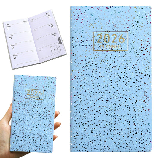 2026 Pocket Weekly Planner,3.78" X 6.81" Mini Weekly Planners,Small Size Planner, 2026 Pocket Notepad Daily V1189-LWWAL-20260401-06851