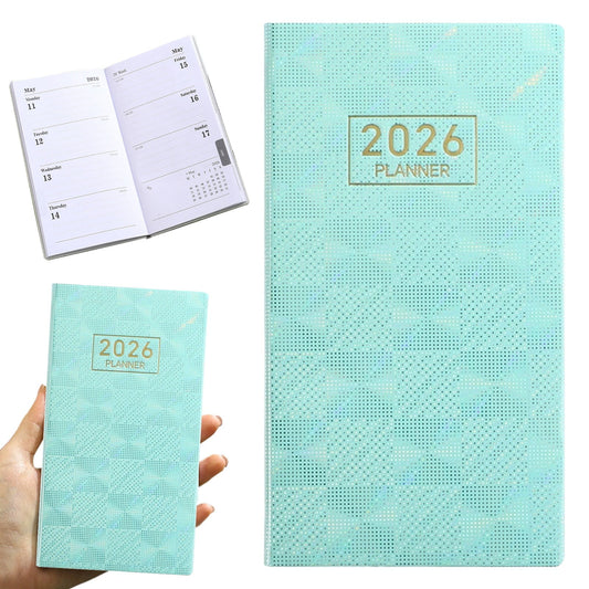 2026 Pocket Weekly Planner,3.78" X 6.81" Mini Weekly Planners,Small Size Planner, 2026 Pocket Notepad Daily V1189-LWWAL-20260401-06855