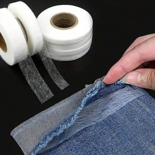 White No Sew Hemming Tape Double Sided,No Sewing Hemming Tape,Fabric Adhesive Tape,Fabric Tape For Hemming,No V1189-LWWAL-20260401-06862