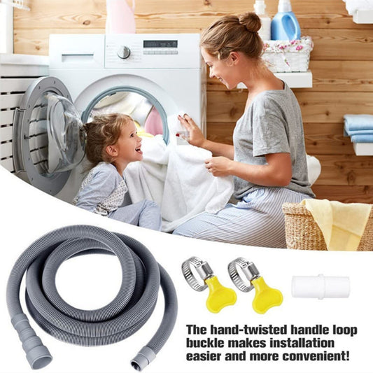 Washing Machine Drain Hose Extension Kit, Durable Washer Drain Hose, Universal for Washer, Dishwasher & V1189-LWWAL-20260401-06869