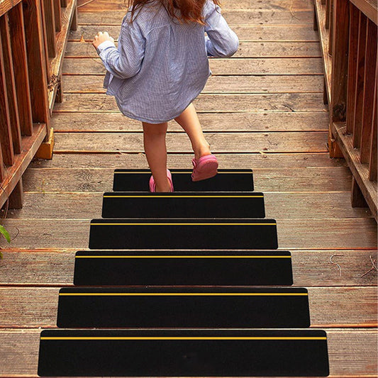 5-Pack Weather Resistant Exterior Grip Tape,Outdoor Stair Treads Non Slip for Wooden Steps - Non Slip Stair V1189-LWWAL-20260401-06899