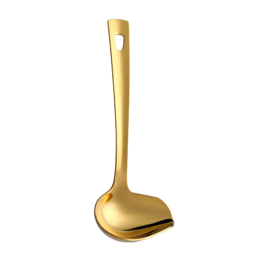 1 Pcs Small Soup Ladle,Stainless Steel Small Ladle With Pour Spout,9.45 Inch Soup Spoons,Kitchen Soup V1189-LWWAL-20260401-06900